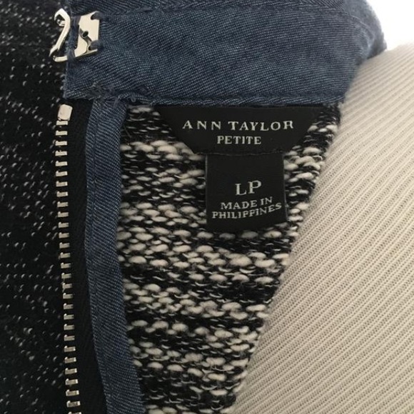 Denim Layered Sweater - Picture 6 of 6